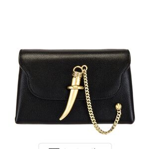 Sancia Anouk Tooth Bag in Black. **NWOT**